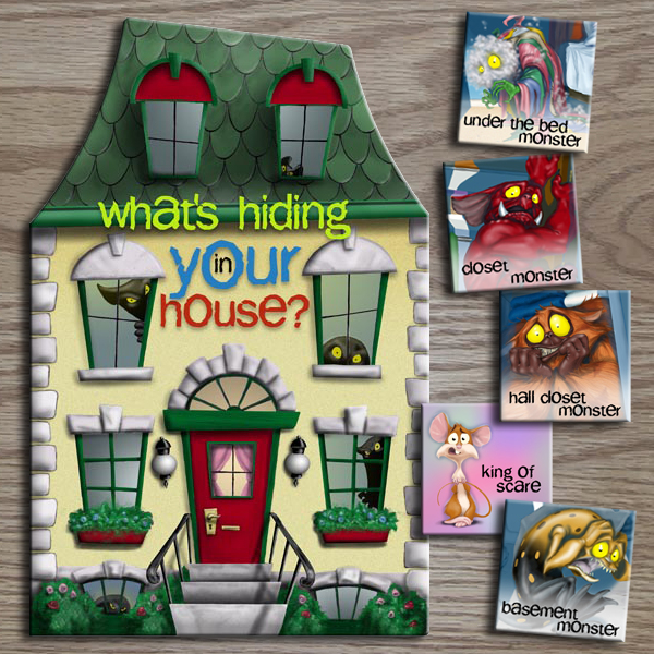 Kids book: What's Hiding in Your House?