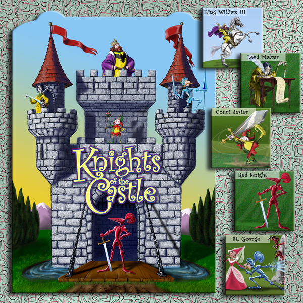 Kids book: Knights of the Castle