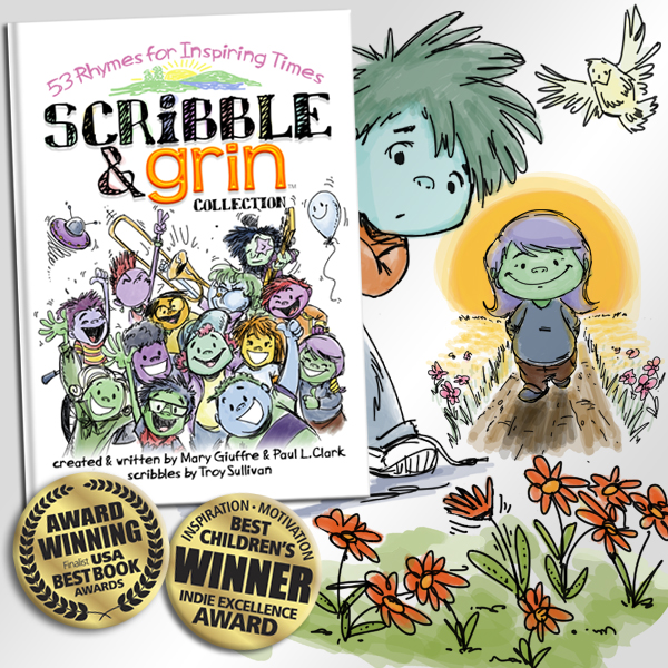 book: Scribble & Grin: 53 Rhymes for Inspiring Times