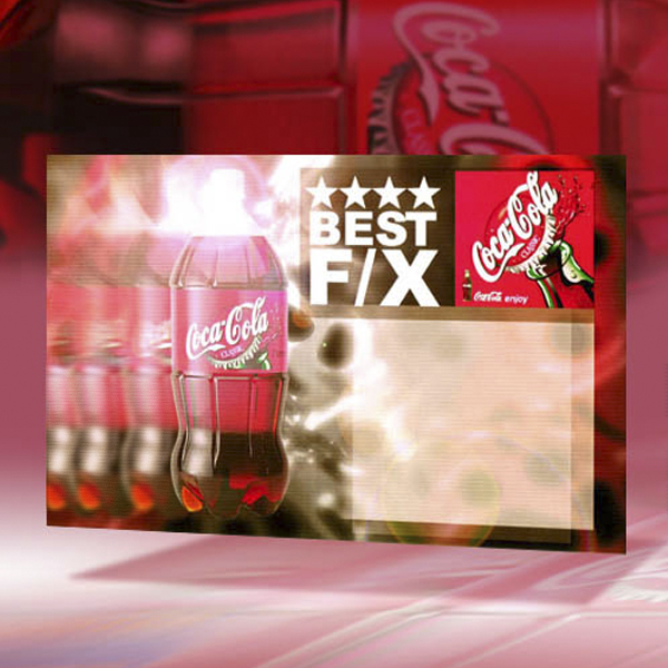 Promo material: Coka-Cola in-store POP 