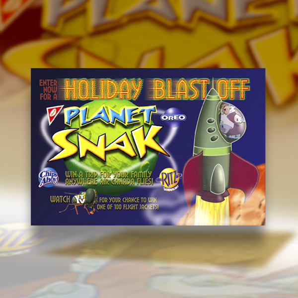  Promo material: Planet Snak POP 