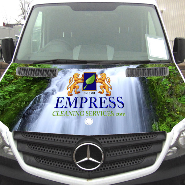  Other designs: Vehicle wrap - Empress hood 