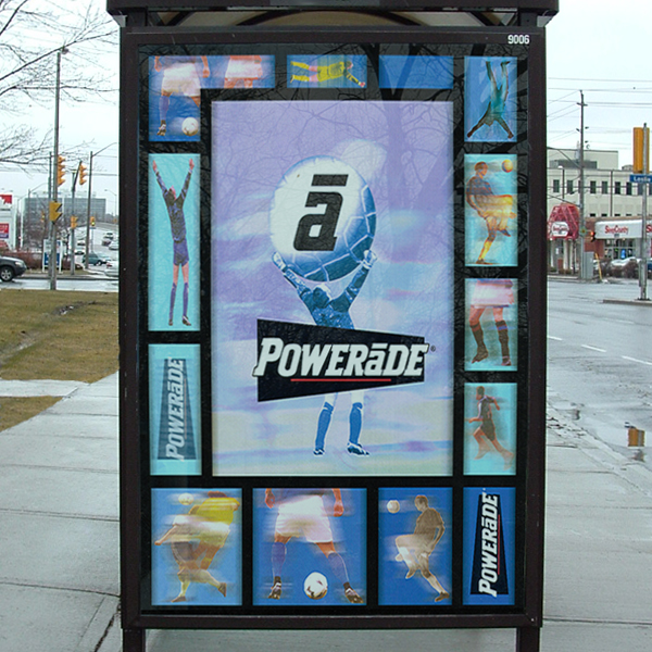  Other designs: Outdoor transit - Powerade 