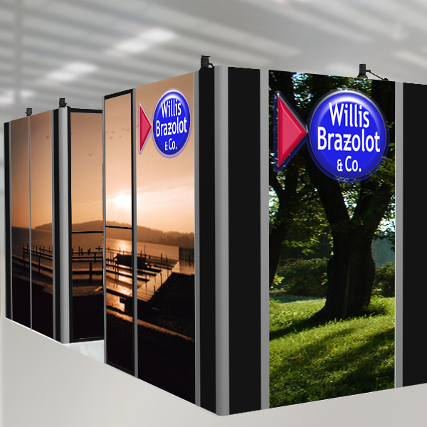  Other designs: Trade show booth, Willis Brazolot 