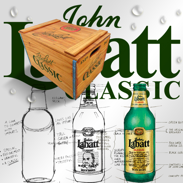  Package design: John Labatt Classic 