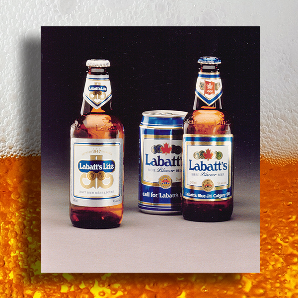 Package design: labatt's Blue & Blue Lite