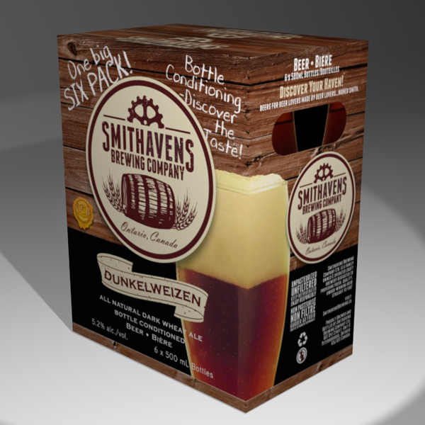 Package design: Smithavens Brewing company