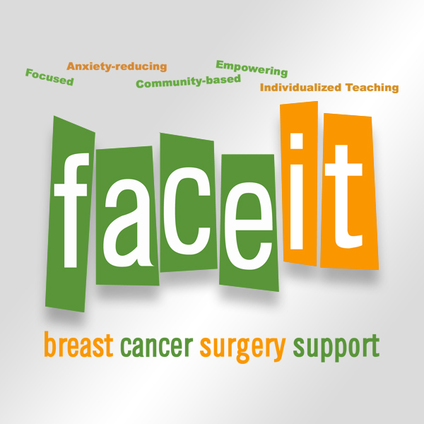  Logo design: FACE IT Cancer surgery Support 