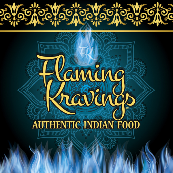  Logo design: Flaming Kravings 