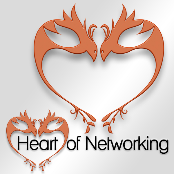  Logo design: Heart of Networking 