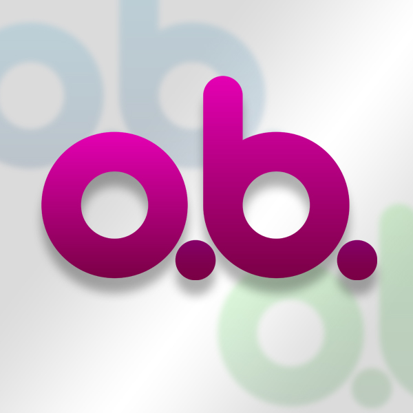 Logo design: o.b. Tampons by Paul L. Clark