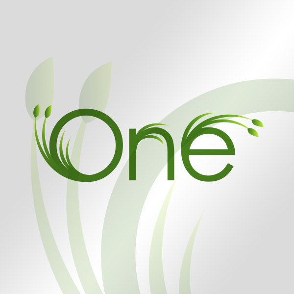 Logo design: ONE