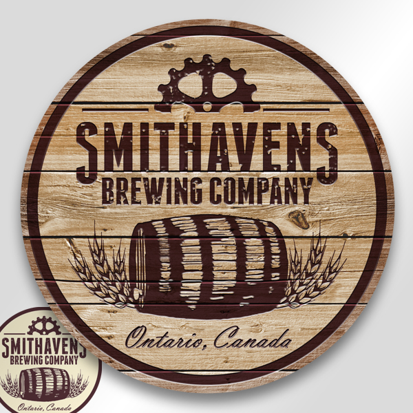  Name generation & logo design: Smithavens Brewing Company 