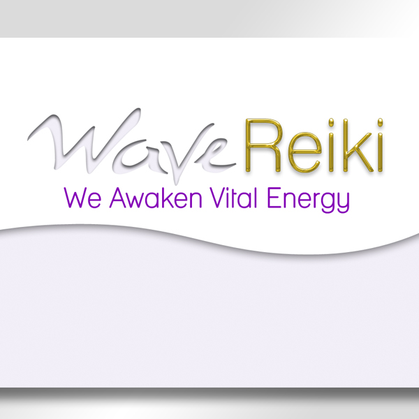  Logo design: WAVE Reiki 